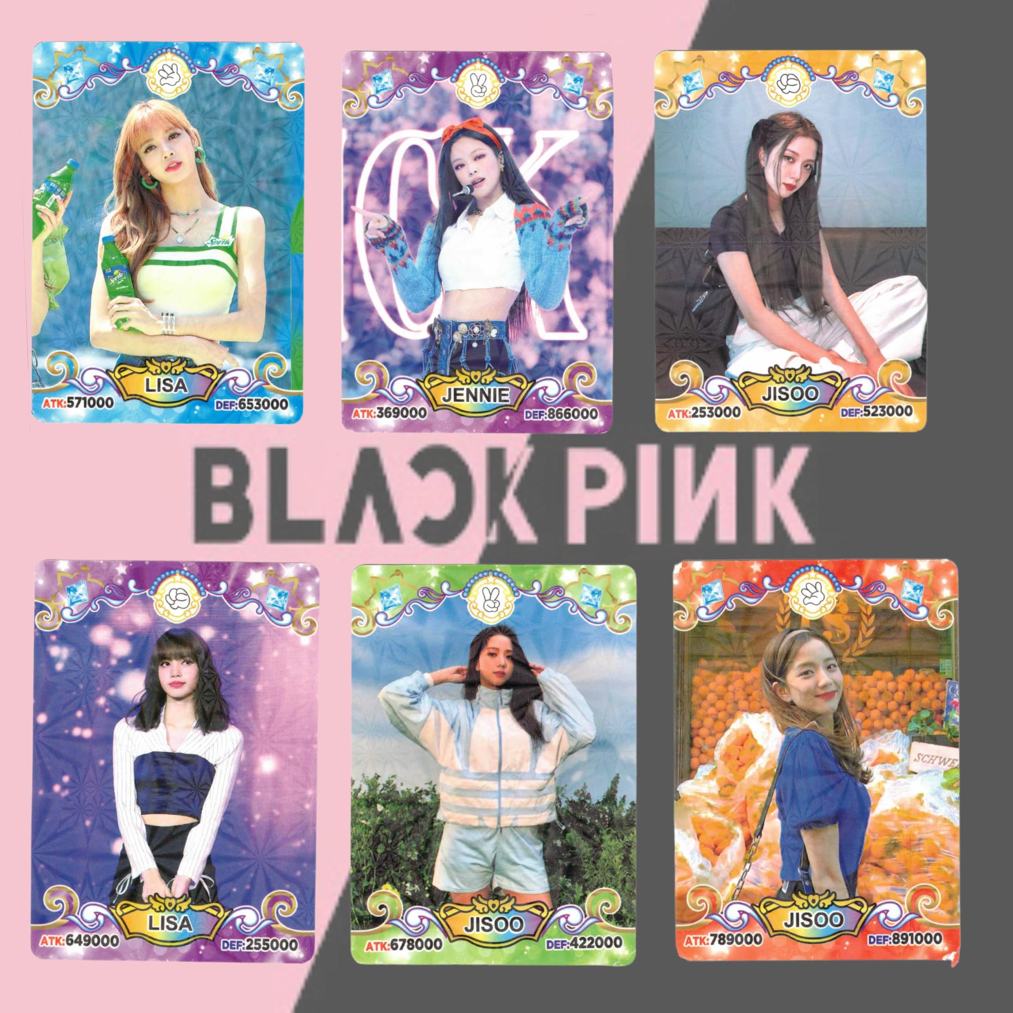 Blackpink Trading Cards Booster Packs - Kpop CCG TCG Collectable