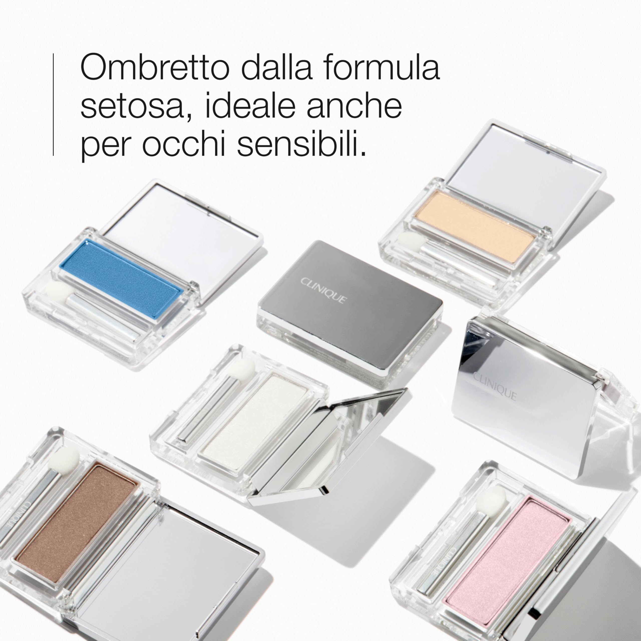 Clinique All About Shadow Single Eye Shadow Makeup ombretto in polvere | A lunga tenuta, sicuro per gli occhi sensibili