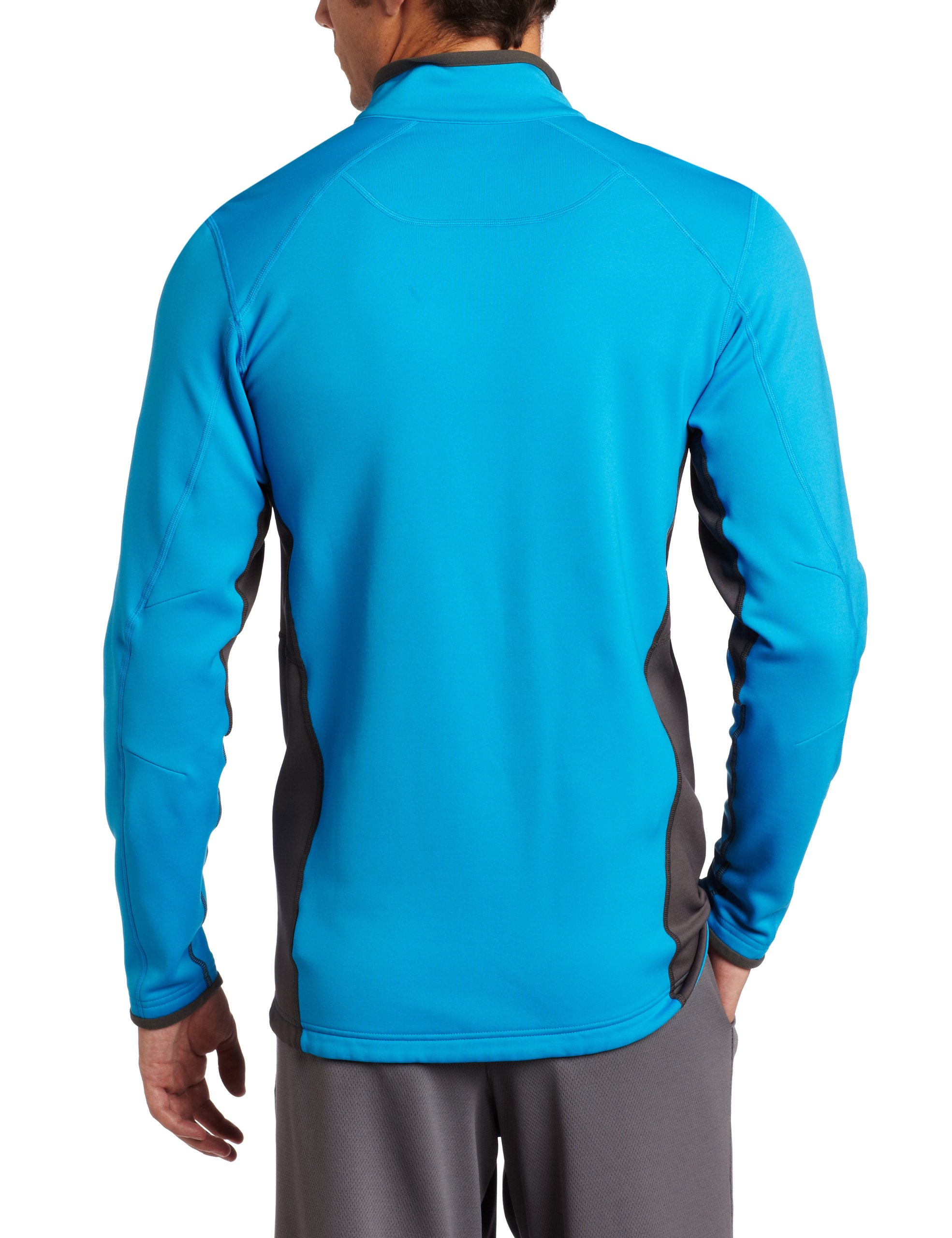 Columbia Camiseta de Manga Larga para Hombre con Cremallera Completa