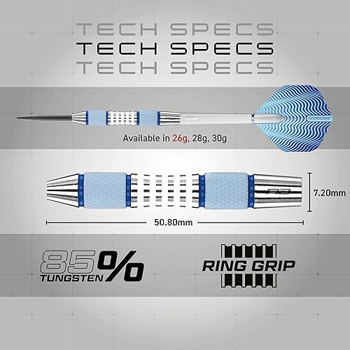Miniatura 7 de RED DRAGON Ciervo 074oz 085oz 088oz 092oz 095oz 099oz 102oz o 106oz dardos de tungsteno con vuelos y tallos