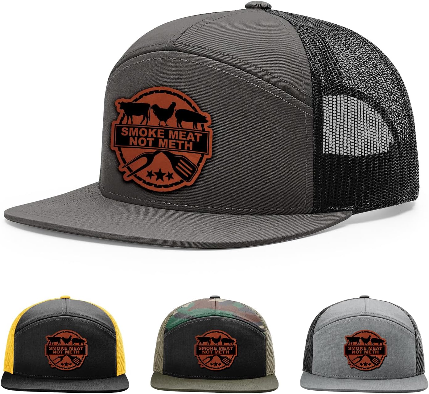 Smoke Meat Not Meth Hat