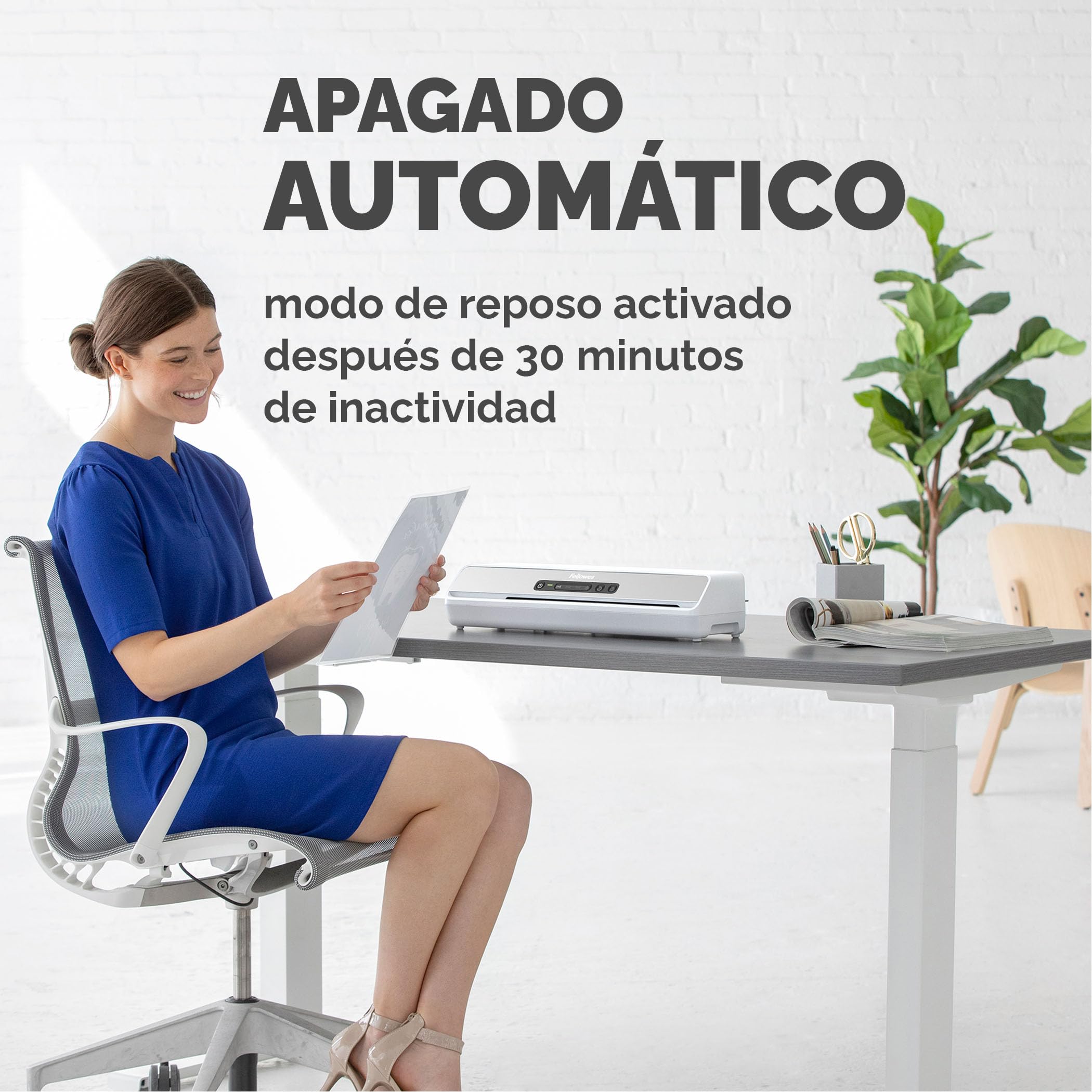 Fellowes Amaris A3 Plastificadora Documentos 80-175 Micras Uso Intensivo 1 Minuto
