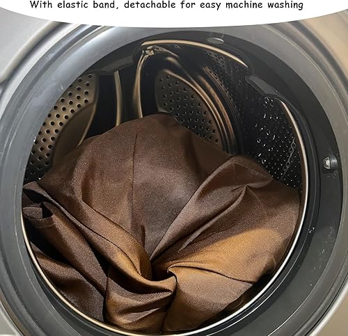 Miniatura 6 de Papasan - Funda de cojín para silla, cojín para interiores y exteriores, impermeable, con banda elástica diseñada para cojín Papasan (para 41  47