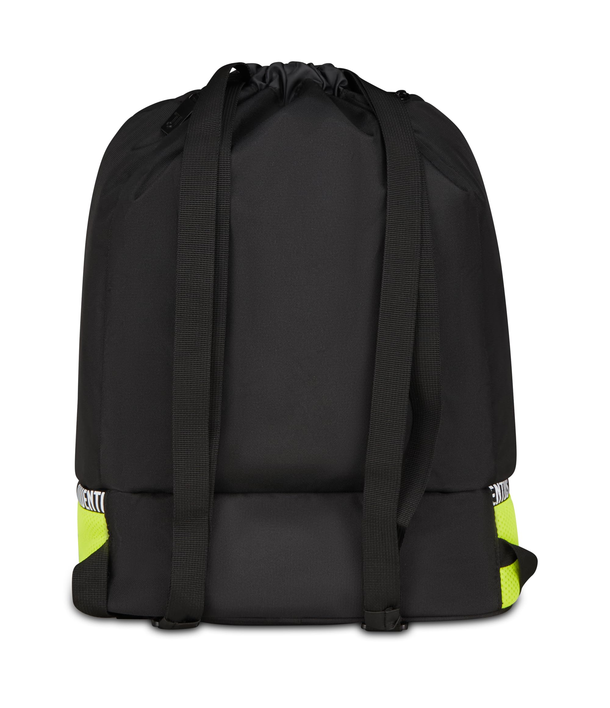 Seven Borsa da palestra JUVENTUS magic team, Fondo rigido portascarpe, Elastico portaborraccia, Bambino, Ragazzo, Calcio, Prodotto ufficiale, Idea regalo