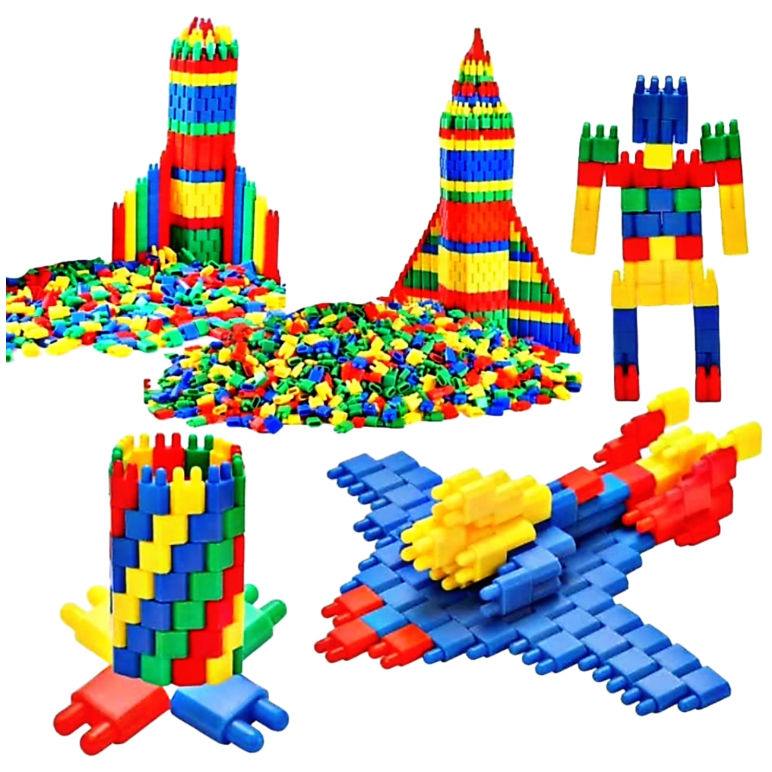 RUHANI Building Block Game Set for Kids Boys and Girls-150 Pieces Small Blocks (Multi Colour) (B0CP2DSPYY) Amazon Price History, Amazon Price Tracker