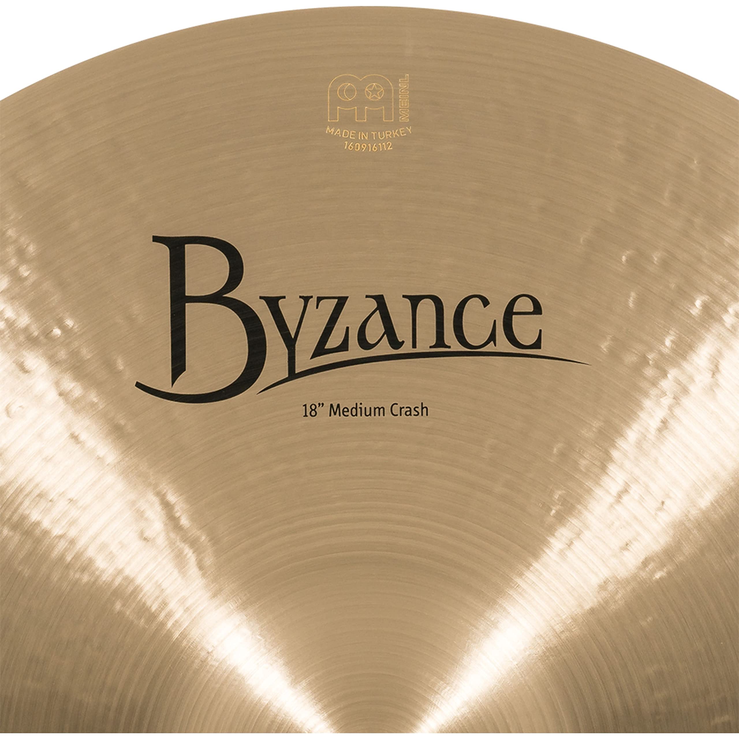 Meinl Cymbals Byzance 45,7 cm Tradicional Média Crash — Feito na