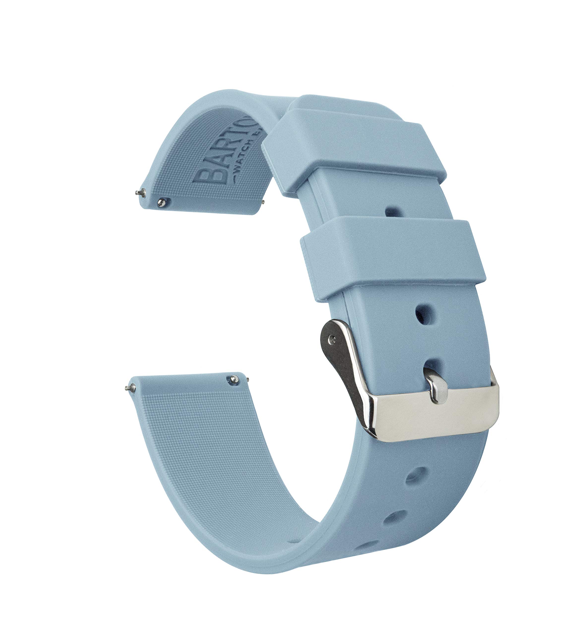 BARTON WATCH BANDS - Soft Silicone Quick Release Straps