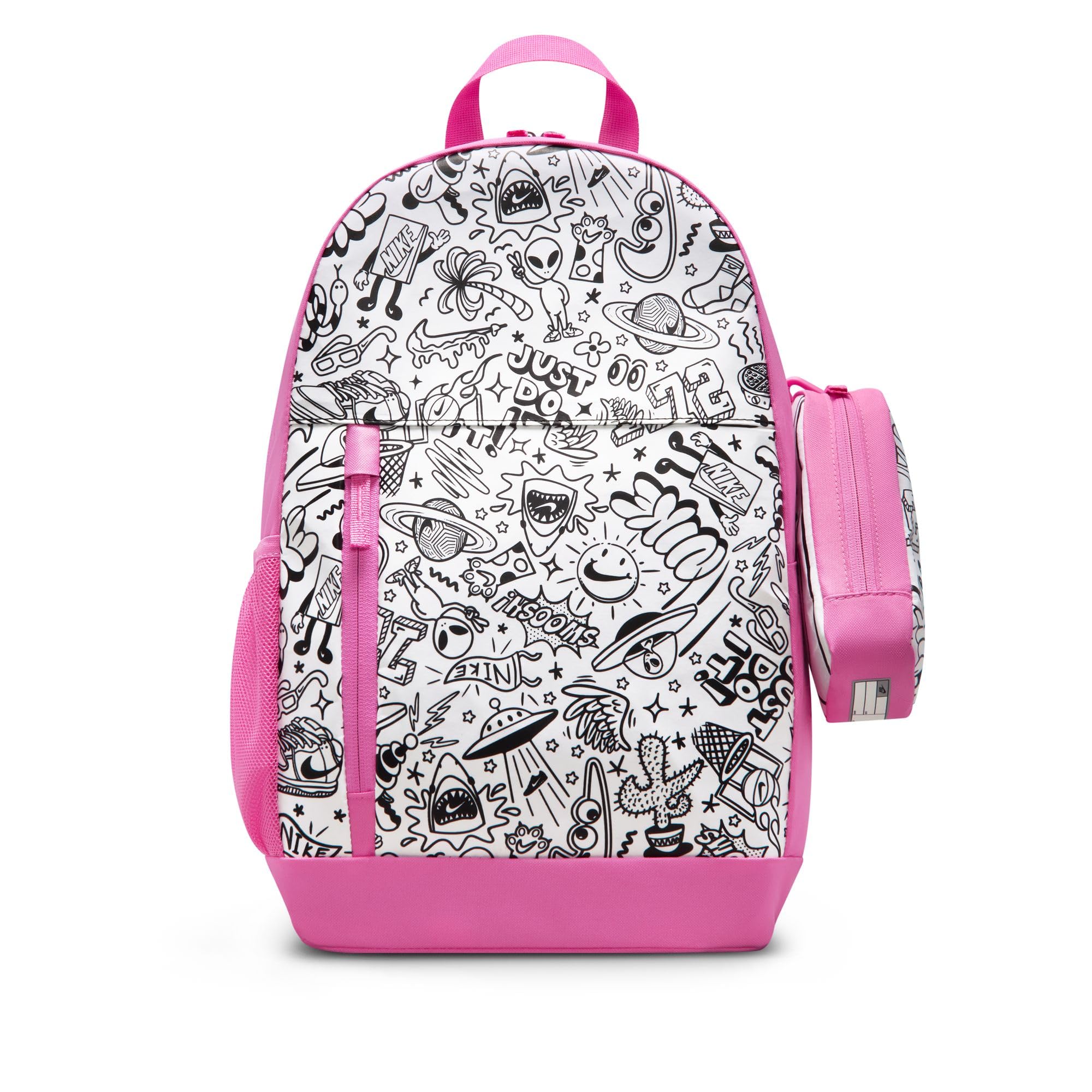 nike Children's Elemental Paper Backpack, Playful Pink/Playful Pink/Whit, One Size-picture-22