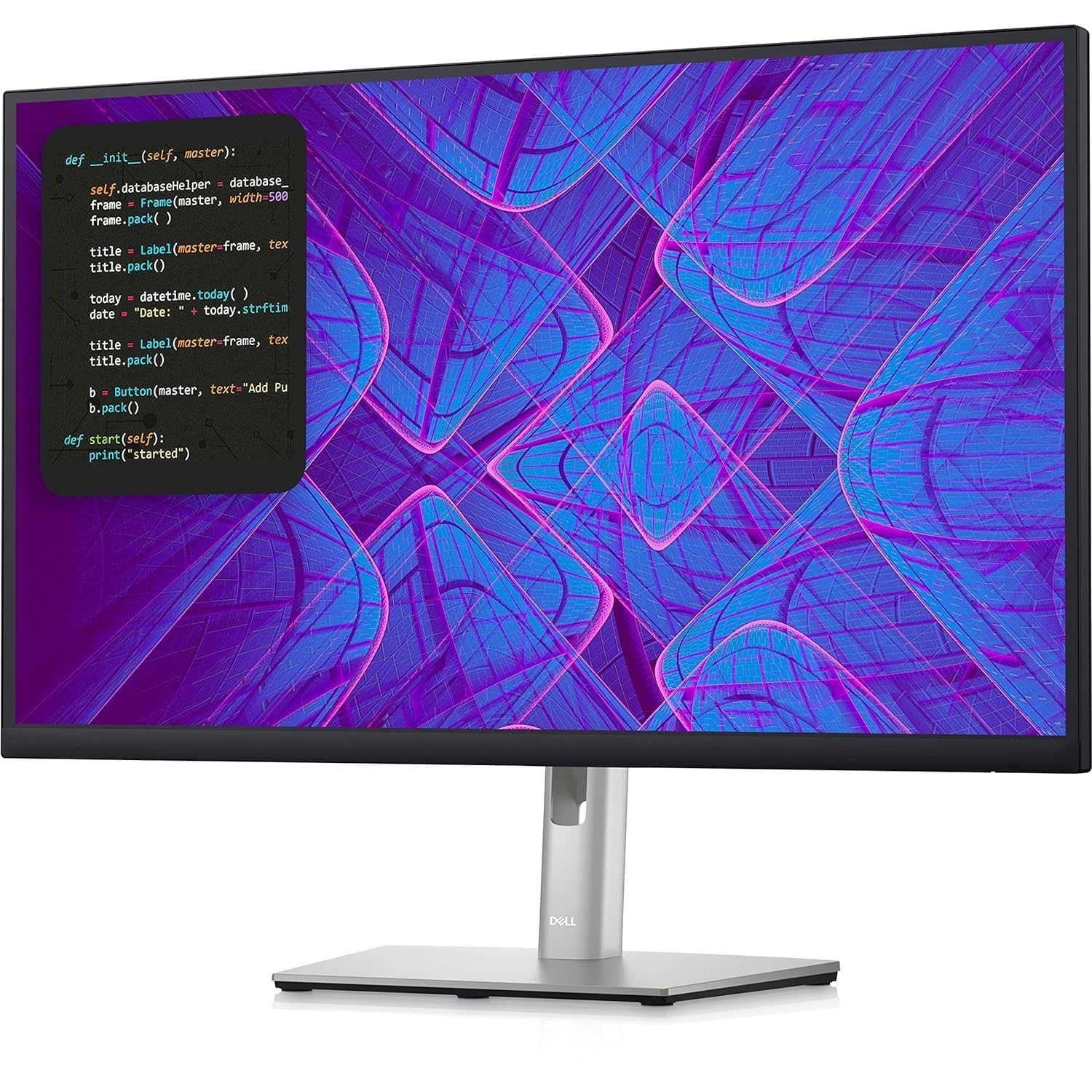 Dell 26.96" (68.47 cm) 4K USB-C Hub Monitor-P2723QE, 4K UHD 3840x2160 at 60 Hz, IPS-Panel, Adjustability- Height, Pivot (Rotation), Swivel, Tilt, HDMI, DisplayPort 1.4, USB-C, 4 x USB 3.2, LAN (RJ-45)