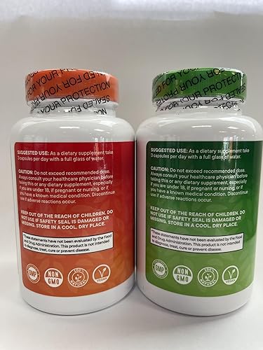 Miniatura 8 de Superfood MD Suplemento de frutas y verduras, superalimentos naturales integrales, con betacaroteno, sin soja, 90 unidades (paquete de 2)