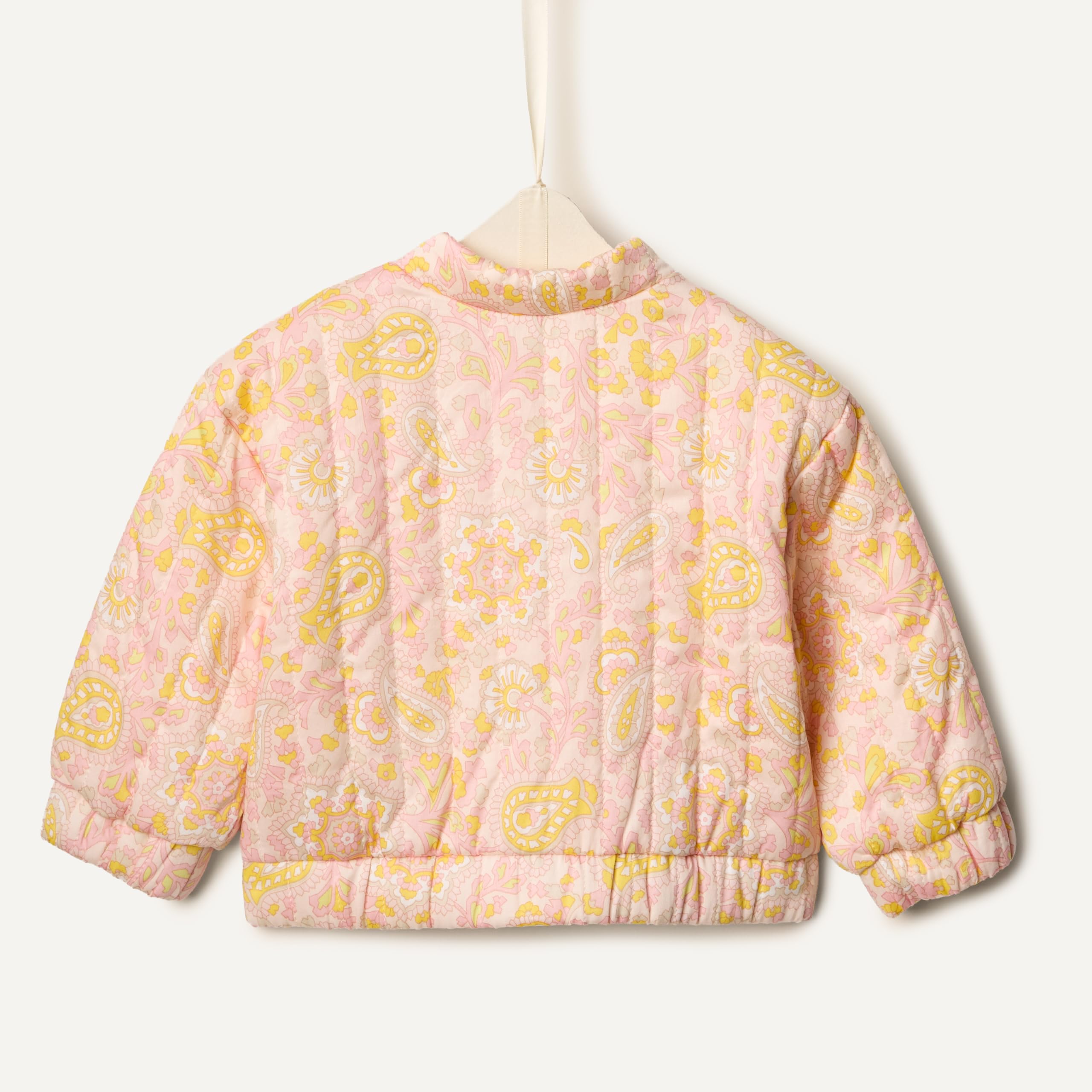 Amazon Essentials x Sofia Grainge Veste Imprimée Légère en Satin de Coton Bébé fille