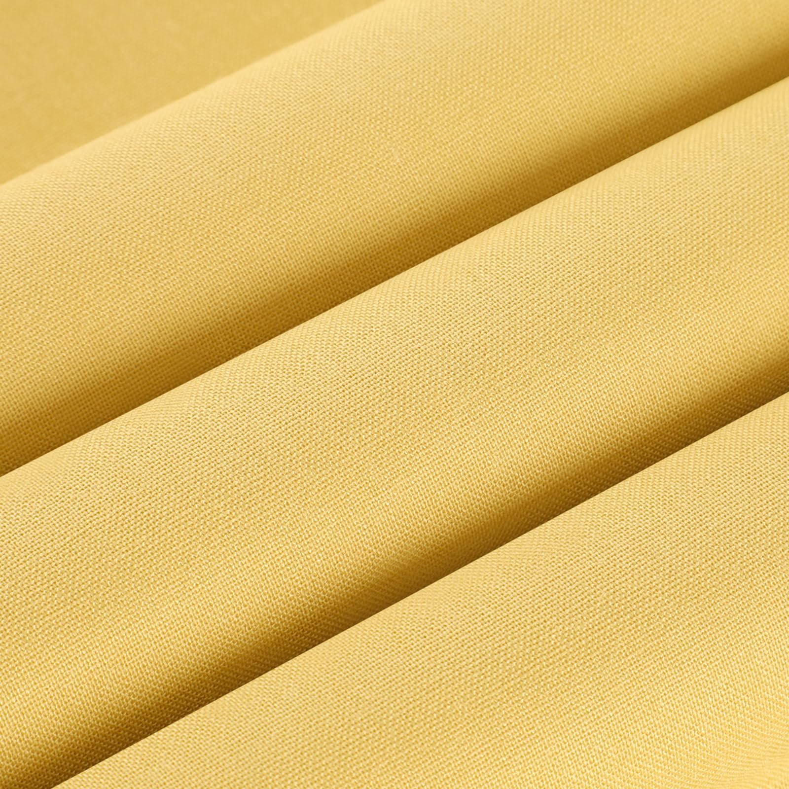 Wooqu Book Cloth, Fabric Surface and Paper Backed, Easy to Use, Strong, 17x29”, for Book Binding Lemon Yellow