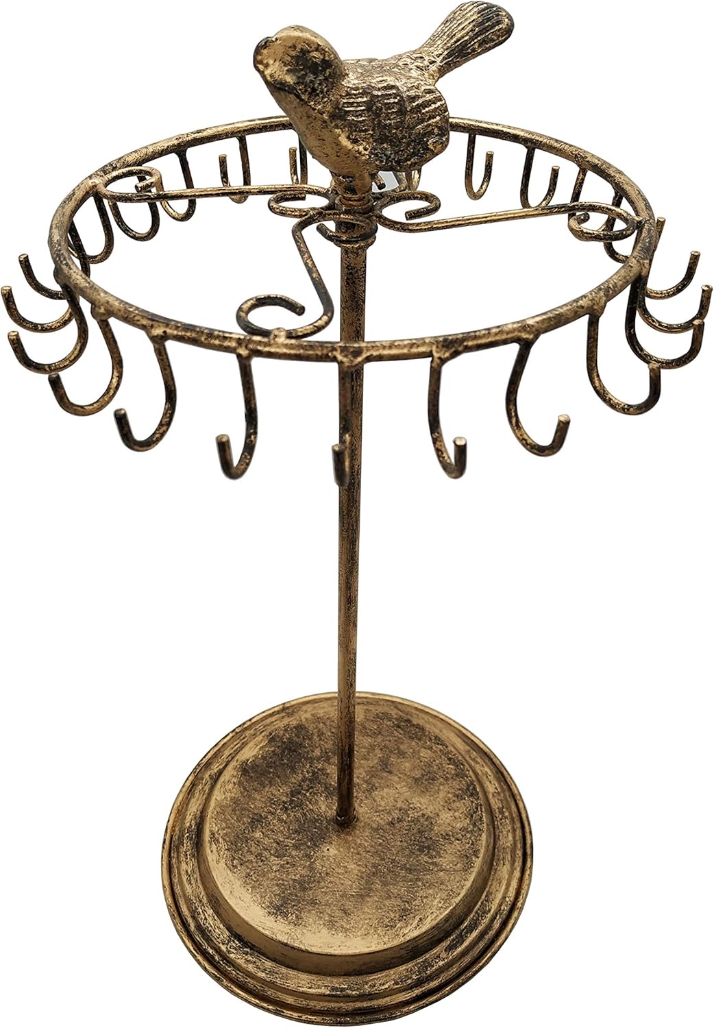 Bird Rotating Necklace Holder Bracelet Stand/Jewelry