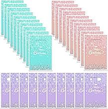 volumoon 30 x Birthday Gift Bags, Children's Gift Bags, Birthday Candy Bag, Plastic Candy Pouch, Colourful Gift Pouches for Birthdays, Weddings, Christmas (Multi-Colour)