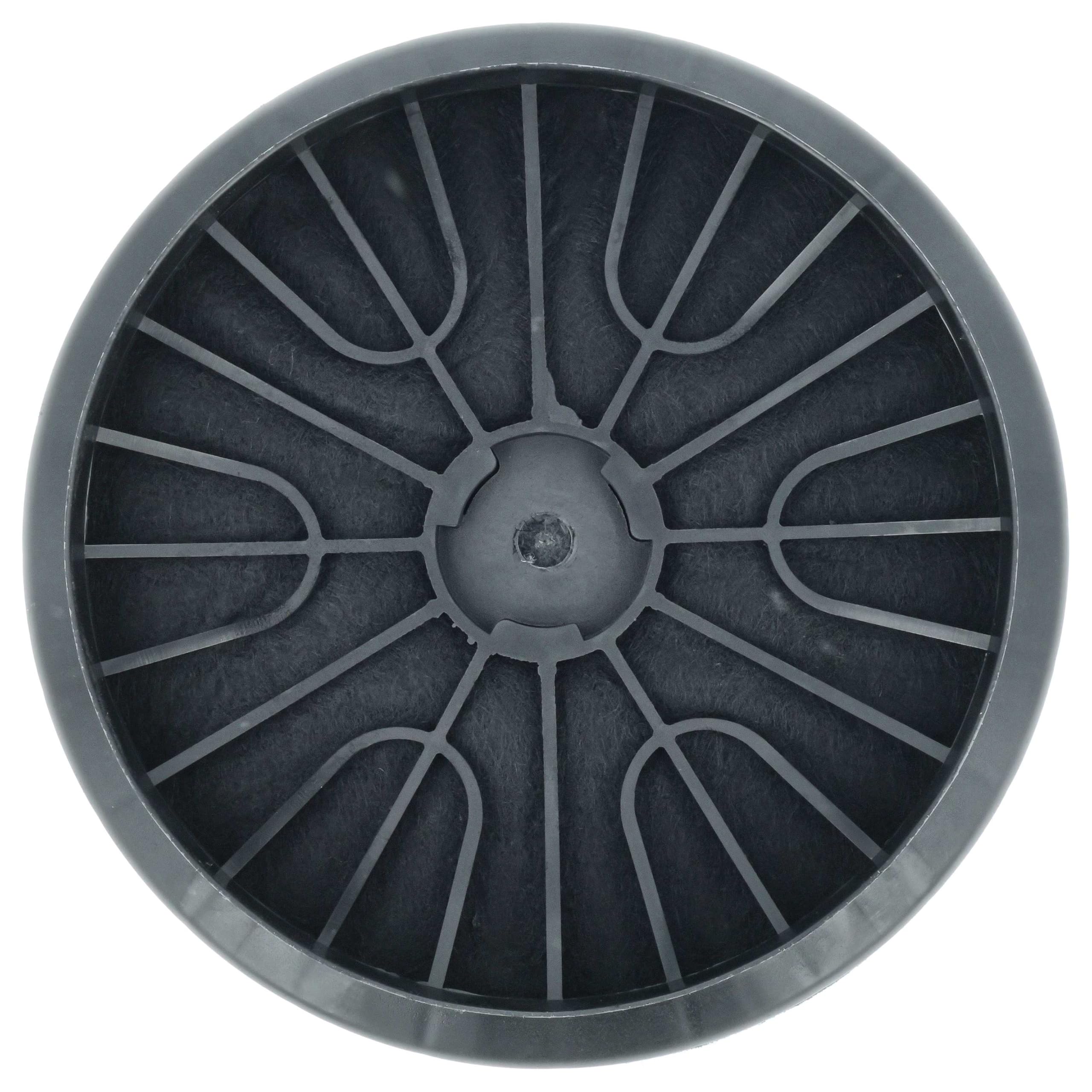 vhbw 4x filtro a carboni attivi sostituisce Siemens LZ52751 per cappe aspiranti - 19 cm