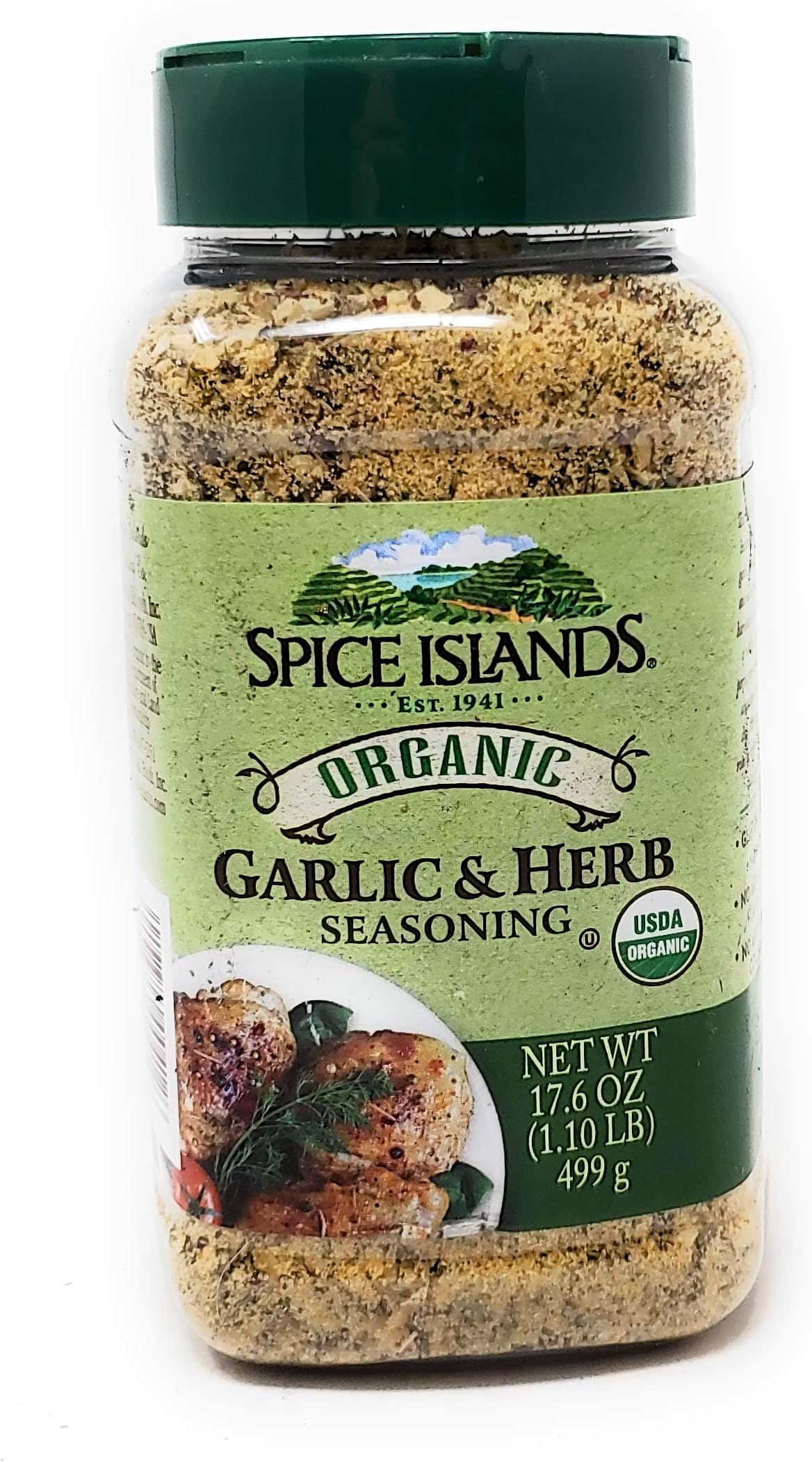 Spice Islands Organic Garlic & Herb Seasoning 17.6oz