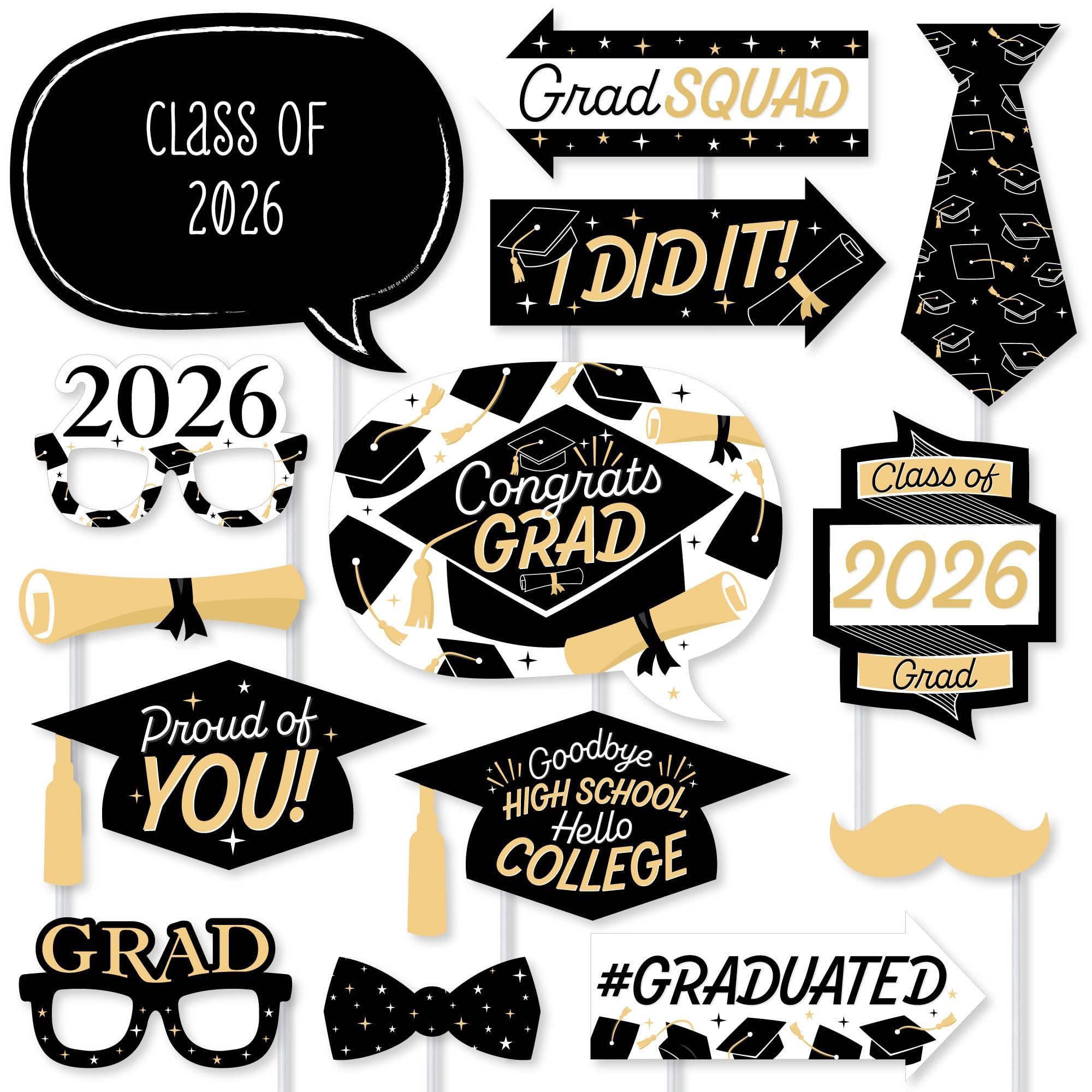Kit photobooth remise de diplôme 2023 pour animer votre fête de graduation