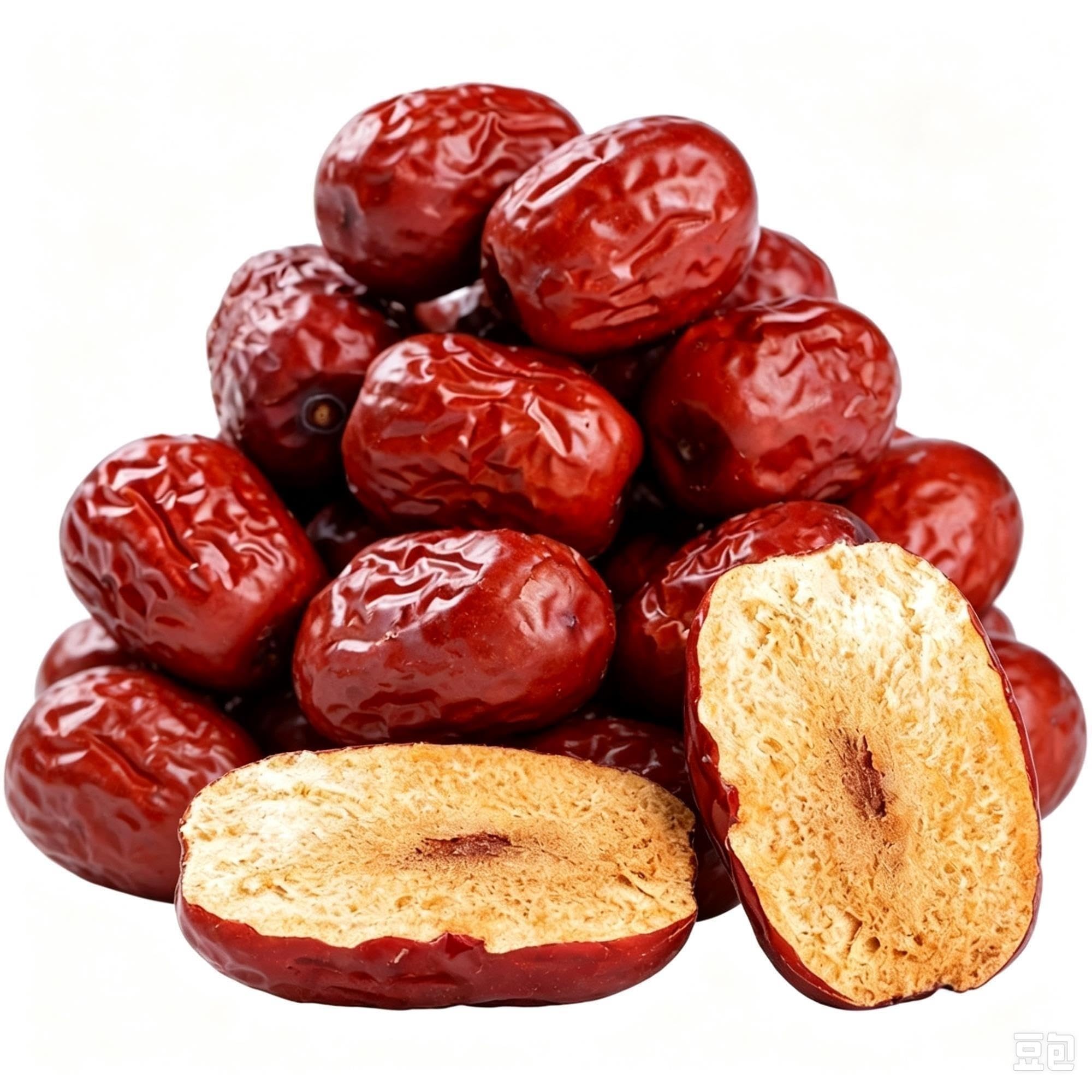Dátiles rojos secos 250 g/500 g Snack de azufaifa
