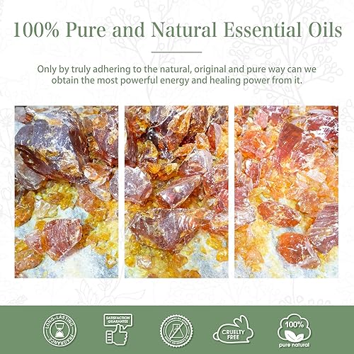 Vista 334 de PHATOIL Aceite esencial de sándalo de 3.3 fl oz, aceites esenciales puros de aromaterapia para difusor, humidificador, relajación, aceites