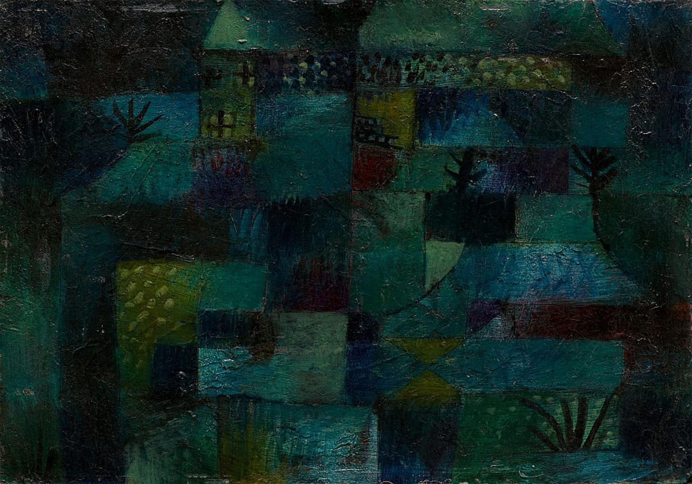 POSTERIIk Famous Print Pop Art Wall Art Graffiti Terraced Garden by Paul Klee Art Prints for Home Decor 60x90cm