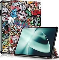 Vista 16 de Funda para OnePlus Pad 11.6'' 2023, plegable ultrafina de piel sintética con función de encendido y apagado automático para OnePlus Pad/Oppo Pad 2