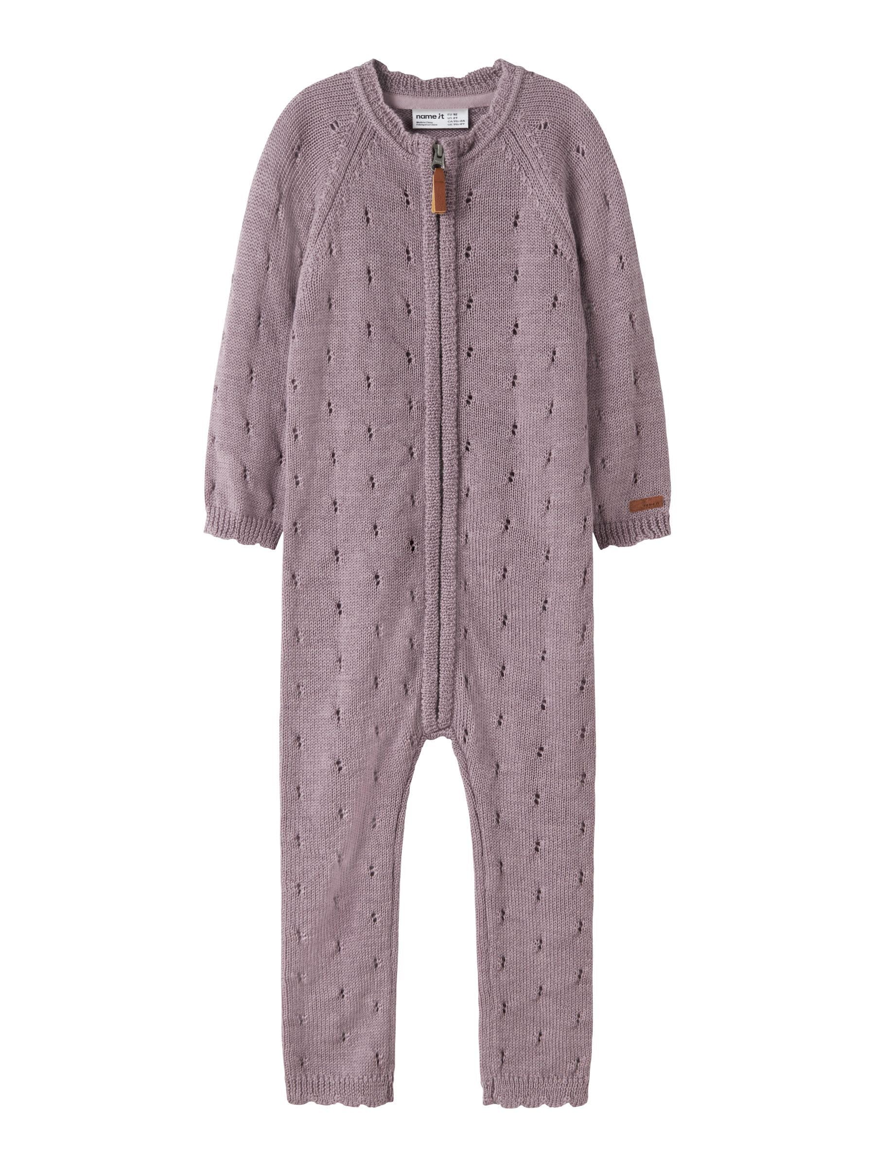Nmfwrilla Wool LS Knit Suit