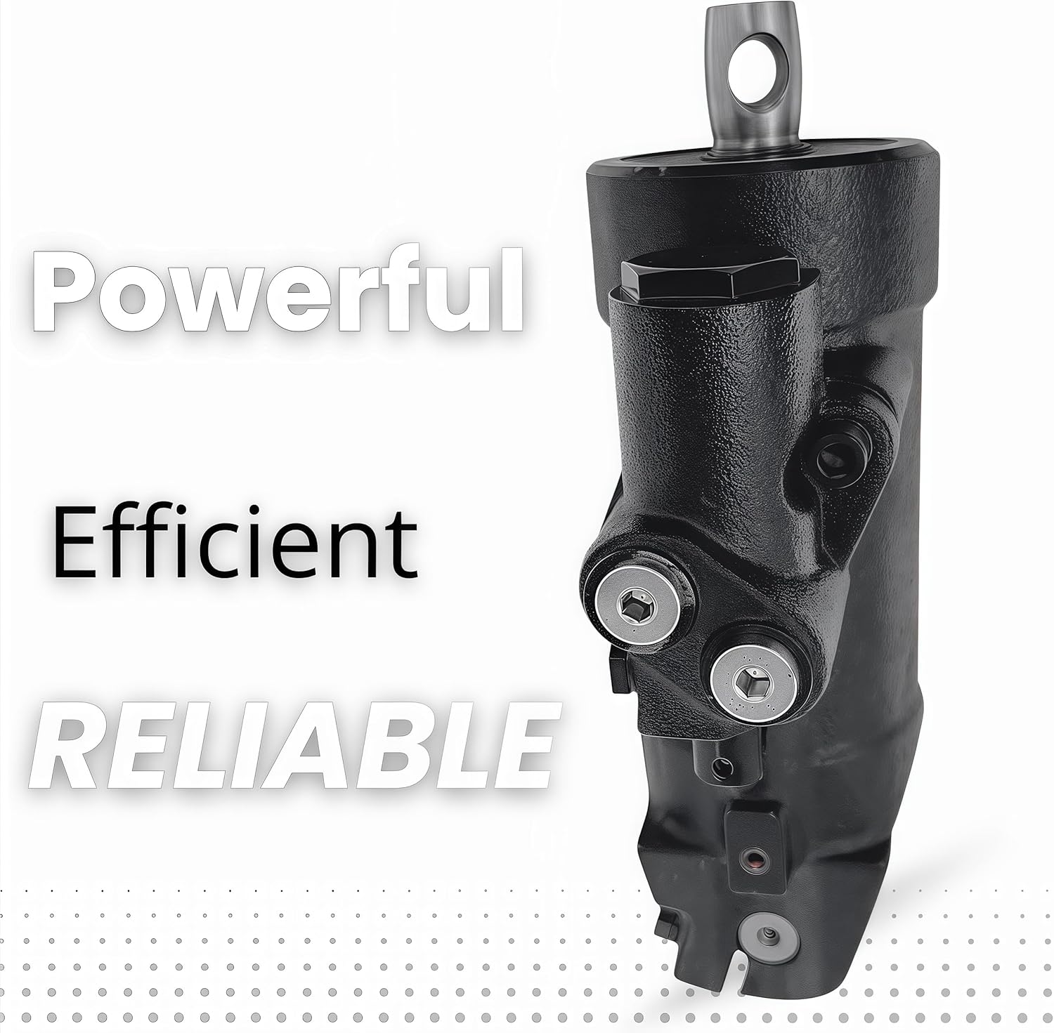 Power Steering Cylinder 3186320 Compatible with Massey Ferguson 285, 165, 275, 175, 290, 178, 282, 265 Tractors Replace # 1853466M93,1884374M93,3186323M91,3773740M91