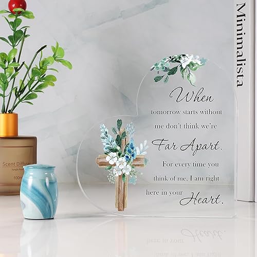 Miniatura 6 de Regalos de condolencias de mariposa regalos de duelo por la pérdida del padre regalos conmemorativos de acrílico para la pérdida de la madre