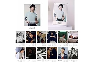 BTS Desk Calendar 2024 Official