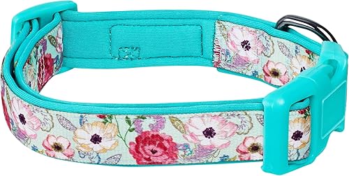 Miniatura 7 de Blueberry Pet - Collar de neopreno para perro con estampado floral suave y cómodo, más de 10 patrones
