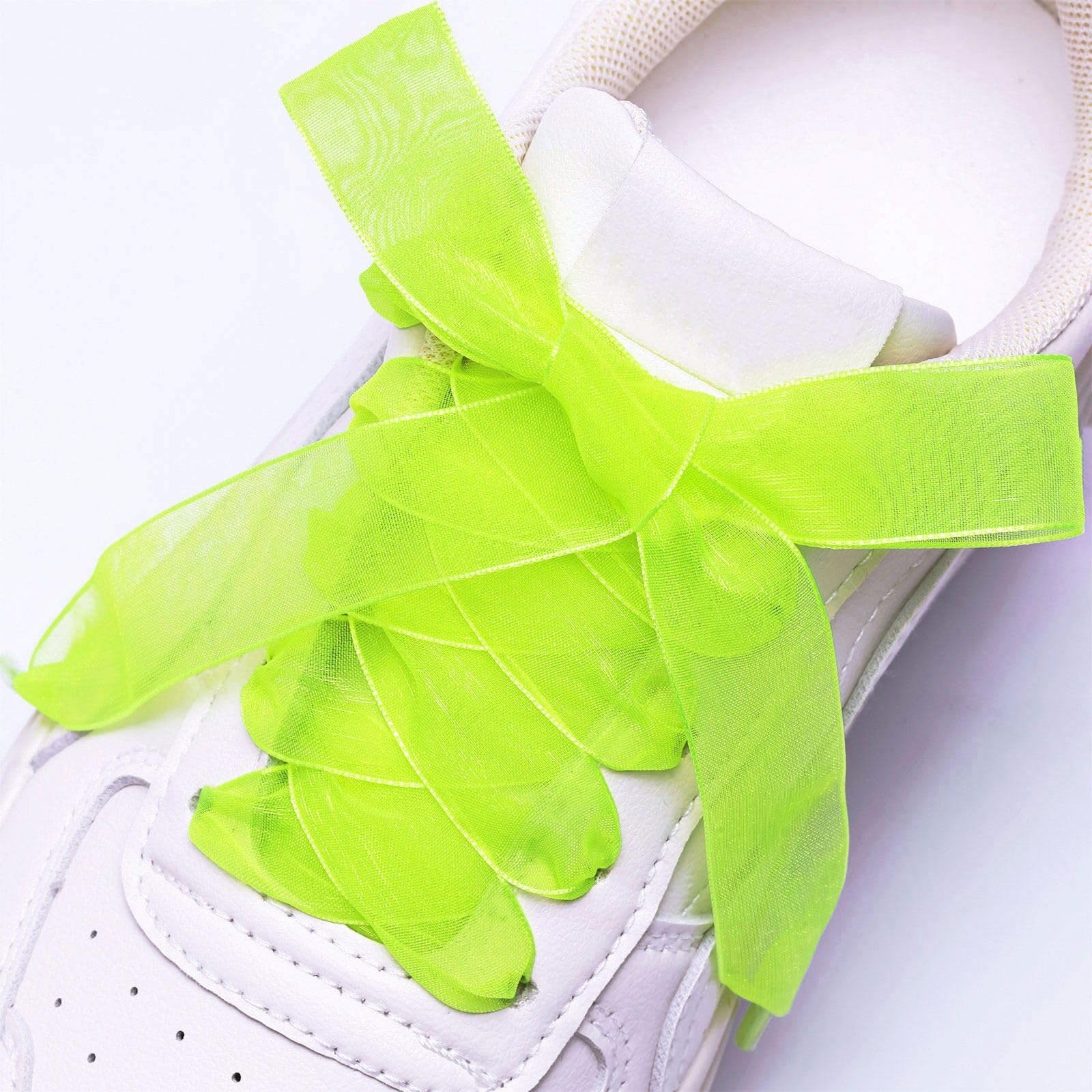 Neon Green Boot Laces