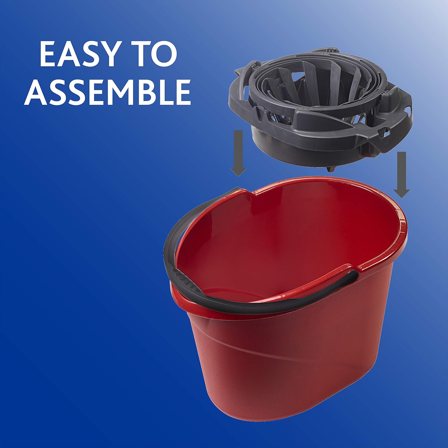 Amazon Com O Cedar Quick Wring Bucket 2 5 Gallon Bucket With Wringer Health Household Amazon Com O Cedar Quick Wring Bucket 2 5 Gallon Bucket With Wringer Health Household