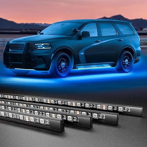 Luces suberglow para automóvil luces LED para exterior del automóvil kit de subterráneo para automóvil camión SUV carrito de golf barco luces debajo
