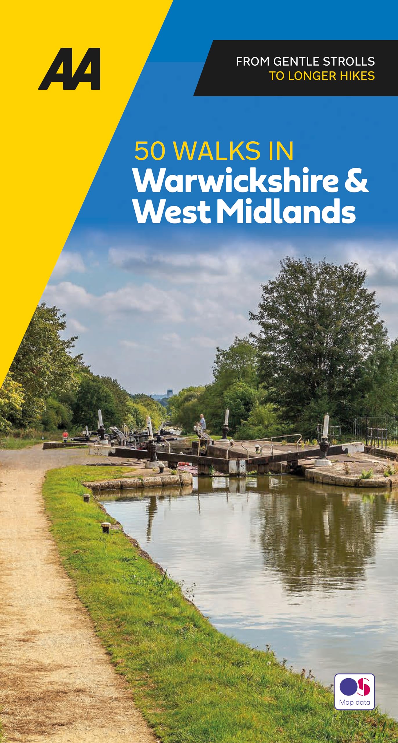 AA 50 Walks in Warwickshire PAPERBACK 9780749583774