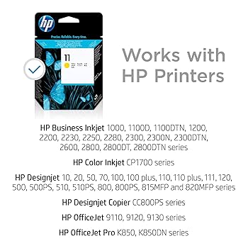 Amazon.co.jp: HP hp 11プリントヘッド イエロー C4813A