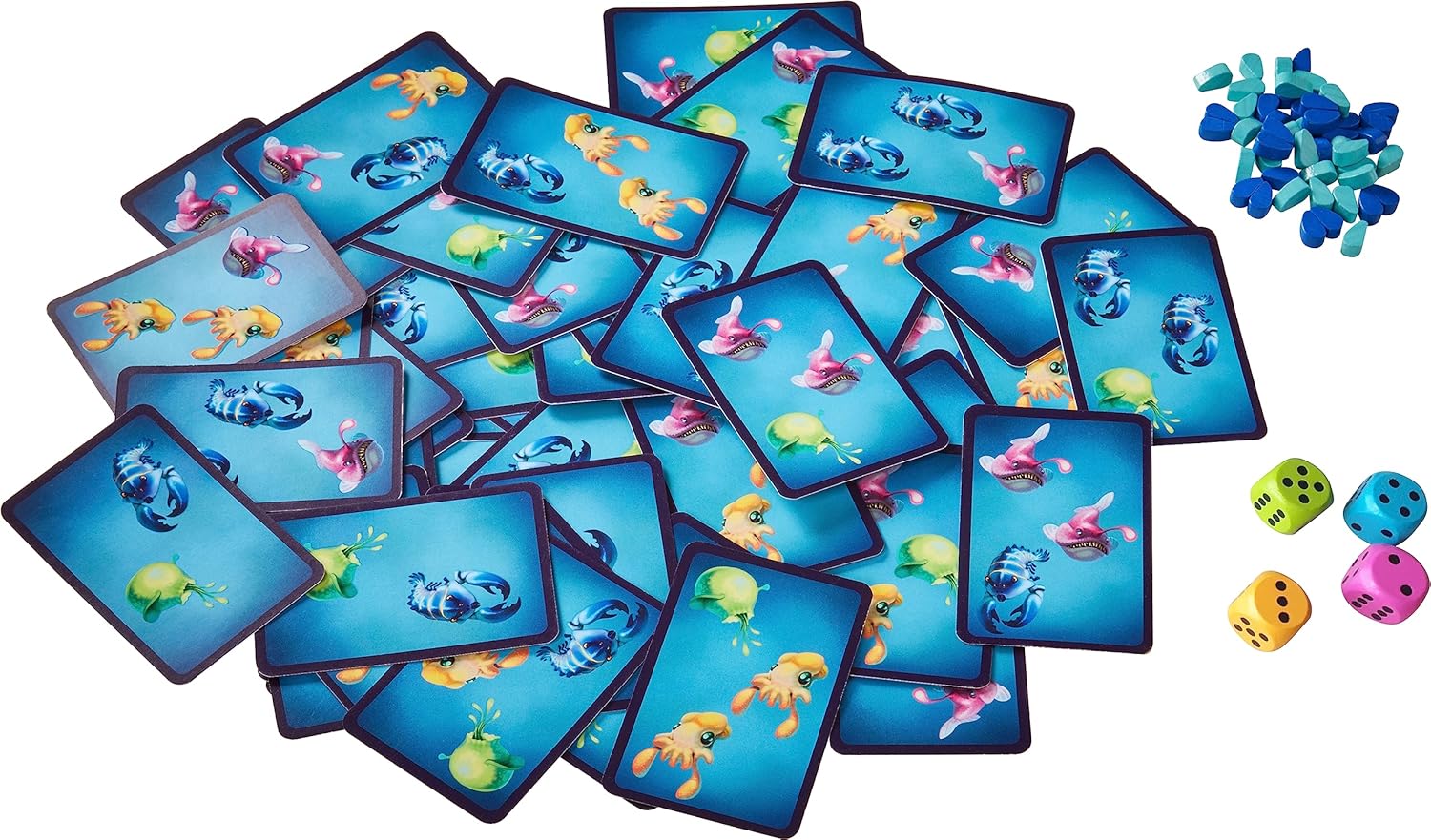 HABA Swarm Lights - Exciting Underwater Card Game with Simple Rules for Quick Fun - for Children from 7 Years - 1307017001