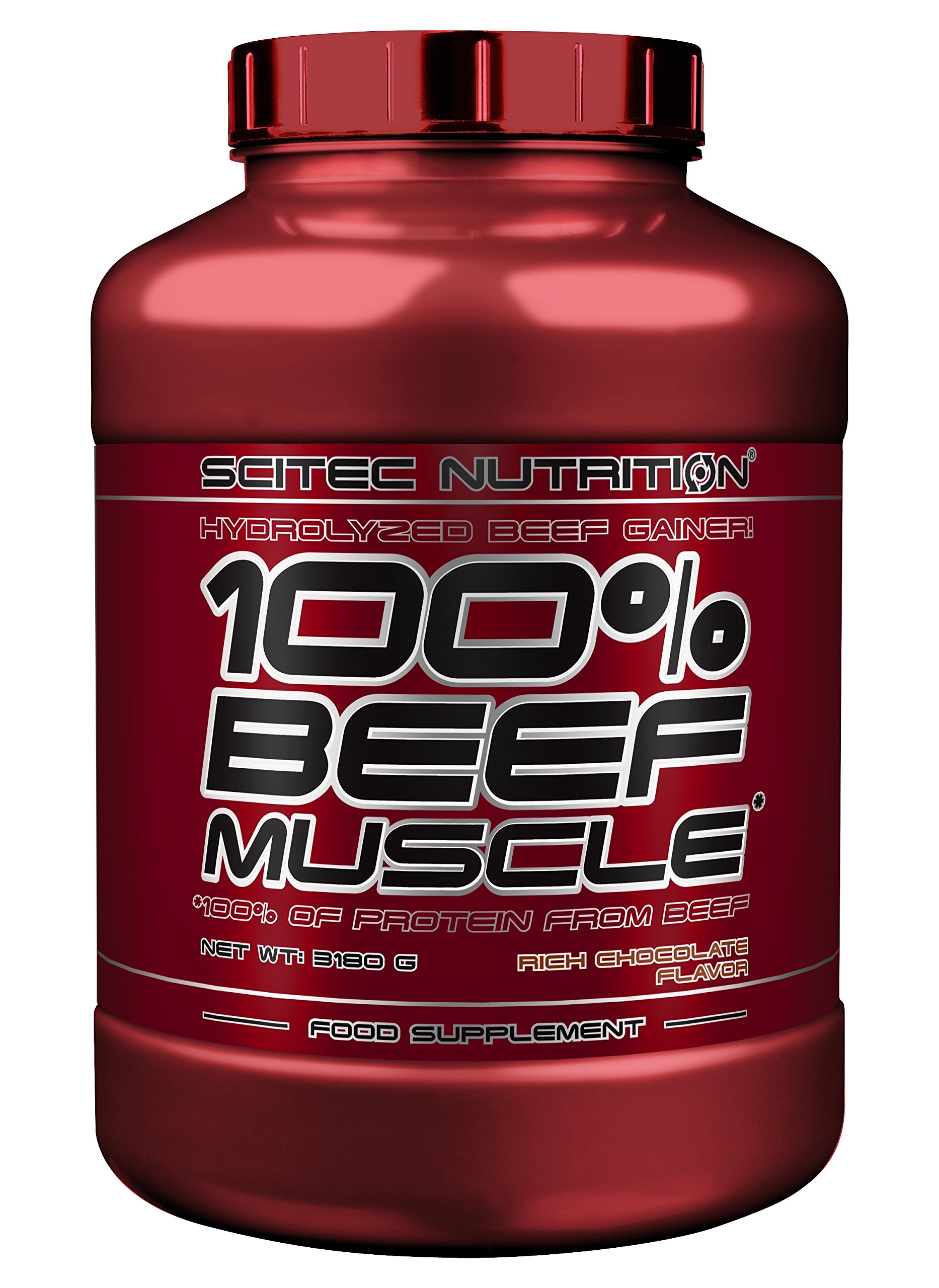 Scitec Nutrition 100% Beef Muscle 3180 grammi, Cioccolato Ricco