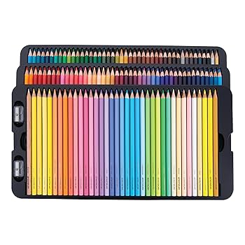 Amazon.co.jp: MASTERART 色鉛筆 124色 パステルカラー