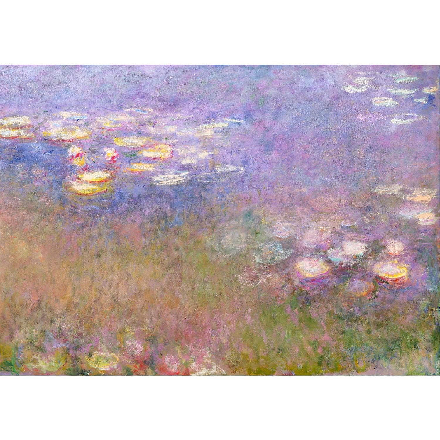 クロード・モネ　睡蓮　アートポスター　額装 Amazon.co.jp: クロード・モネ【睡蓮】 ポスター アートパネル