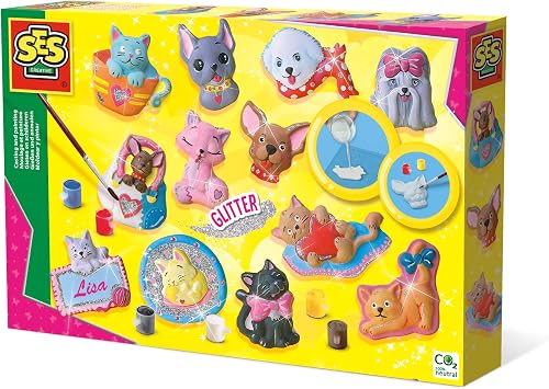 SES Creative Casting and Painting Cats and Dogs