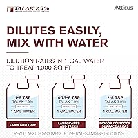 Vista 6 de Atticus Talak 7.9% Control de insectos para interiores y exteriores, concentrado de bifentrina (1 galón)