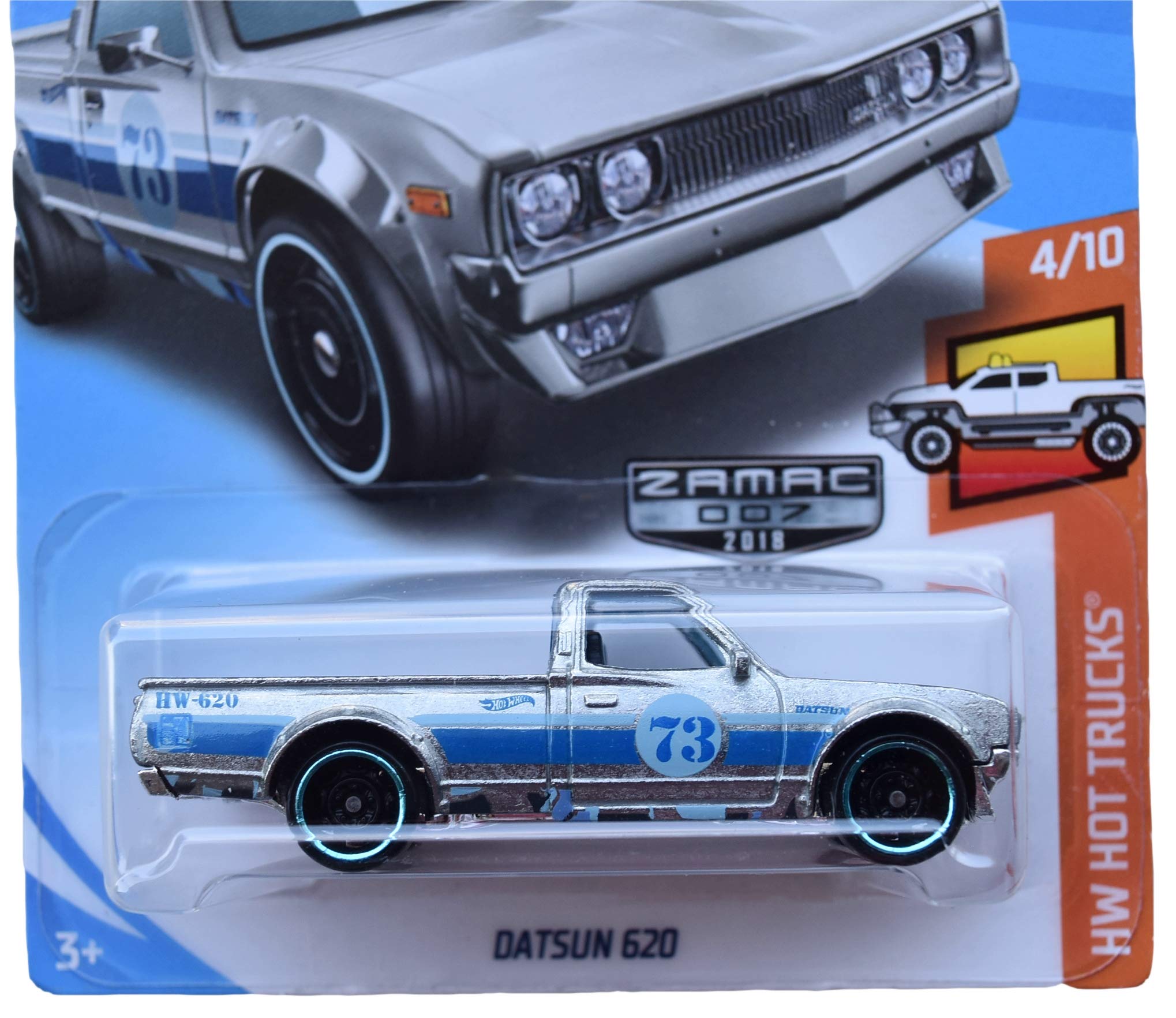 Amazon.com: Hot Wheels Zamac Datsun 620, Hot Trucks Series 4/10