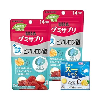 つぶグミさん専用　サバゲー　コンプリートセット Amazon | グミサプリ 各1ケース アソート 鉄＆葉酸 ビタミンC