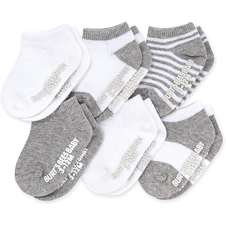 Burt's Bees Baby Gender Neutral Socks: Snuggly Comfort for Tiny Toes