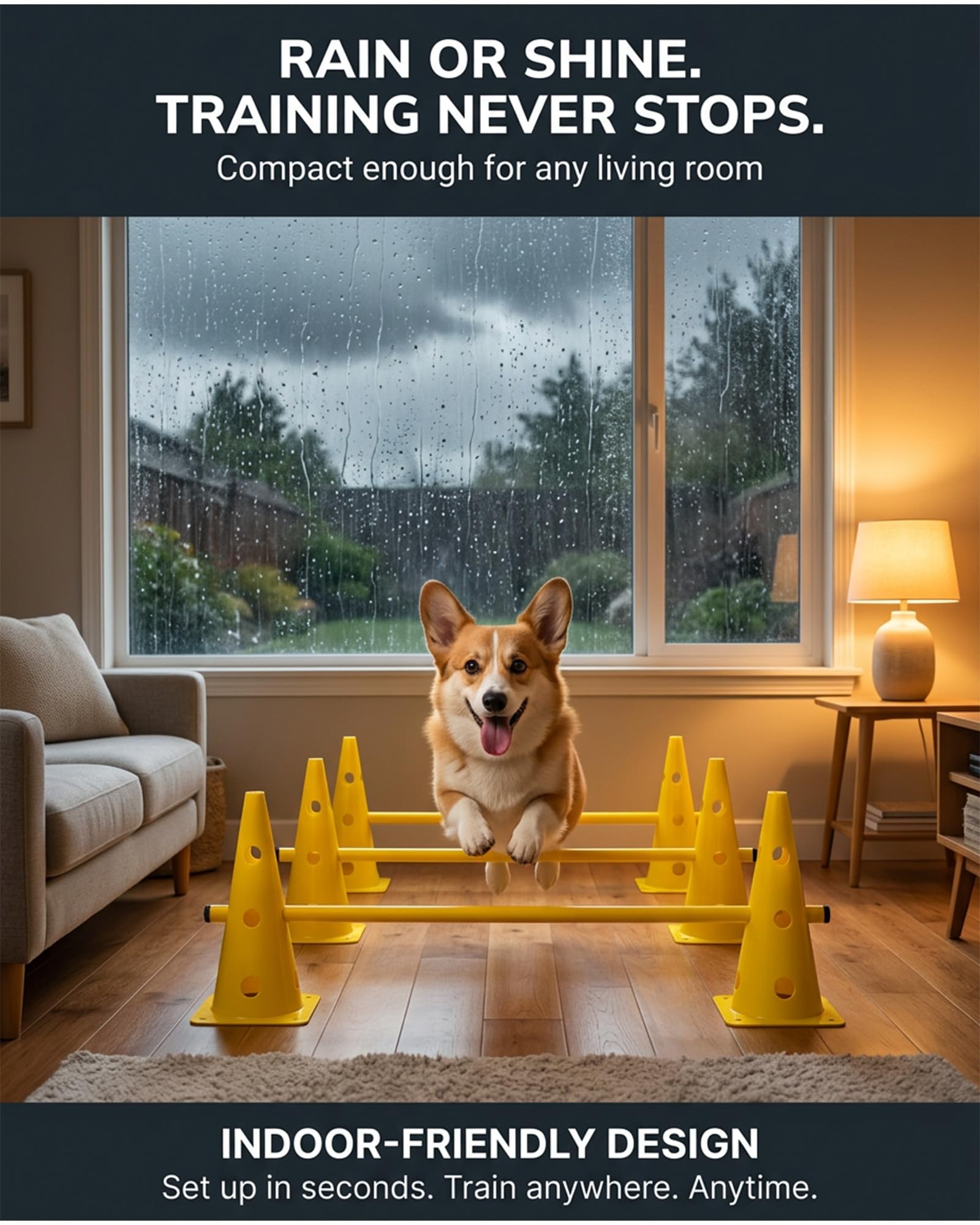 Agility-Ausrüstung für Hunde, 6-teilig