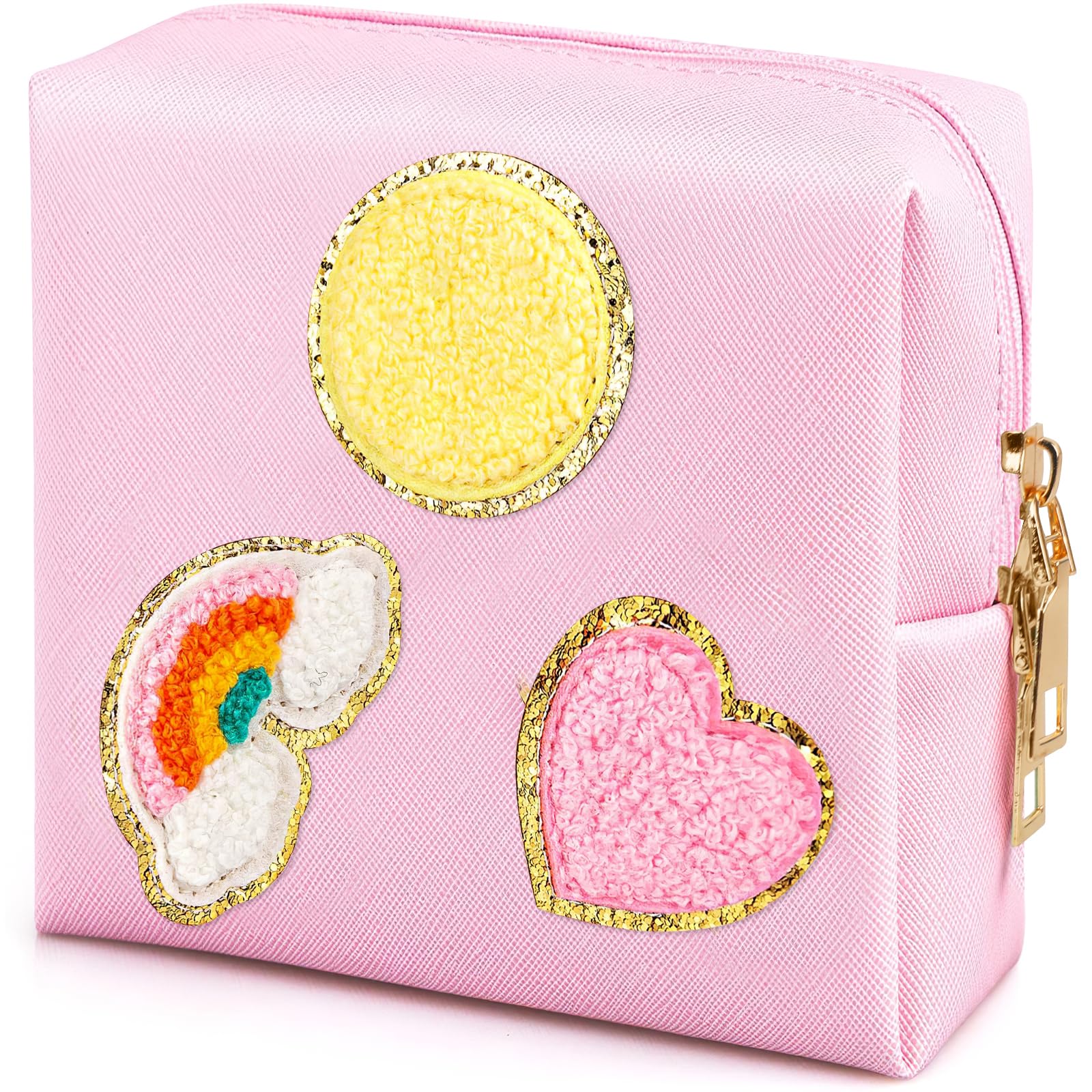 airogym Period Bag for Women, Sanitary Napkin Storage Bag, Functional PU Leather Sanitary Pad Bags for Panty Liners, Tampons, Menstrual Cup Pouches, Sanitary Pads Organizer with Zipper