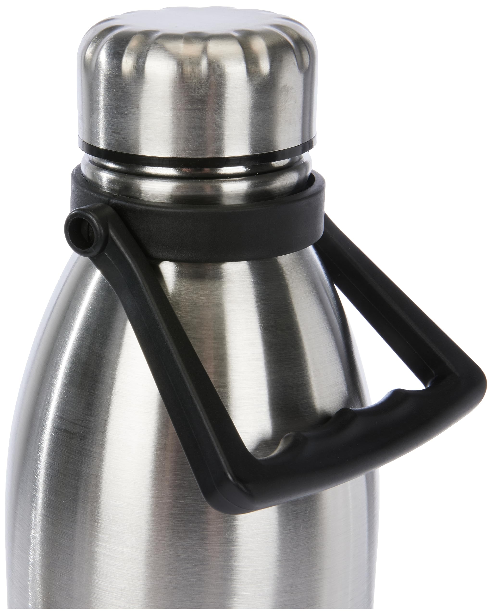 Nerthus FIH 593 593-Thermos a Doppia Parete per Freddo e Caldo. Design Inox di Acciaio Inossidabile Senza BPA. Tappo ermetico, Metallo, 1500 ml