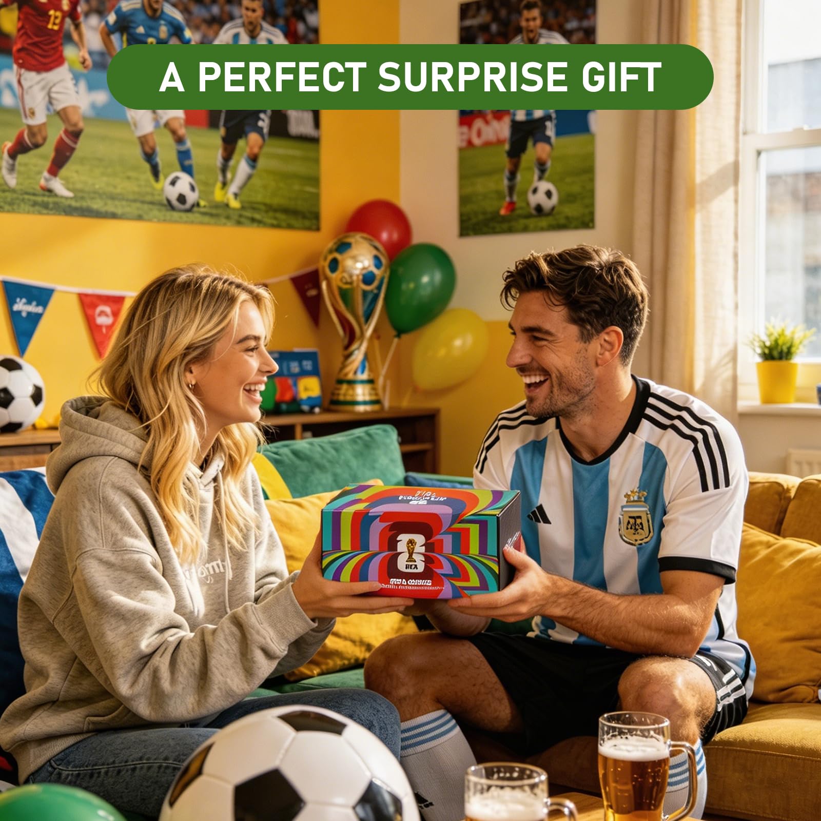 Sanyetral FIFA World Cup 2026 3PCS Figuras de Mascota,Copa Mundial de fútbol Juego de Conjunto Base B (6 cm) para Exhibición, Incluye Clutch, Zayu, Maple