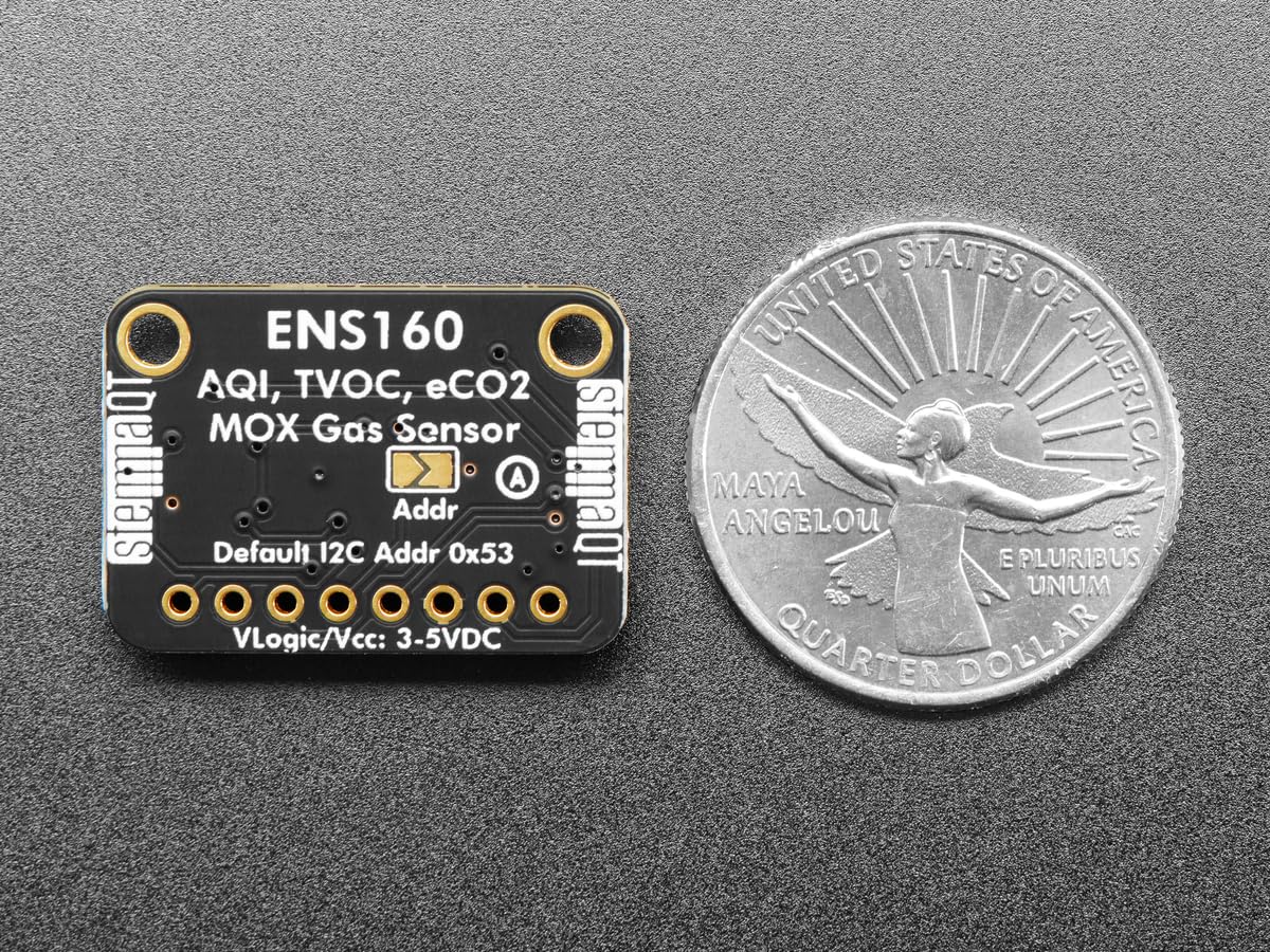 Adafruit ENS160 MOX czujnik gazu, Sciosense CCS811 Upgrade, STEMMA QT/Qwiic, 5606