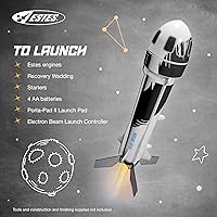 Vista 4 de Estes 2198 Blue Origin New Shepard - Kit de construcción de cohetes para principiantes a partir de 10 años